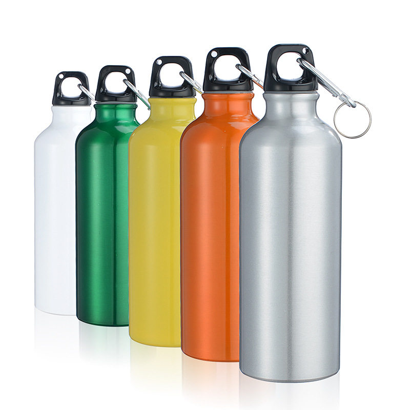 500ml Gym Hiking Cycling Camping Fishing Aluminum Water Bottle